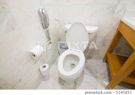 Interior of the room - Toilet in the bathroom Interior of the room - Toilet in the bathroom 5145851