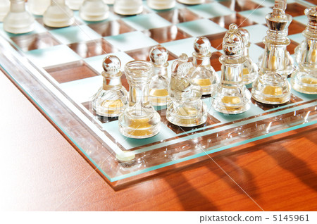 Set of chess figures on the playing board Set of chess figures on the playing board 5145961