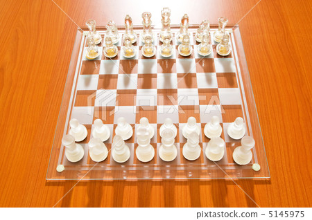 Set of chess figures on the playing board Set of chess figures on the playing board 5145975