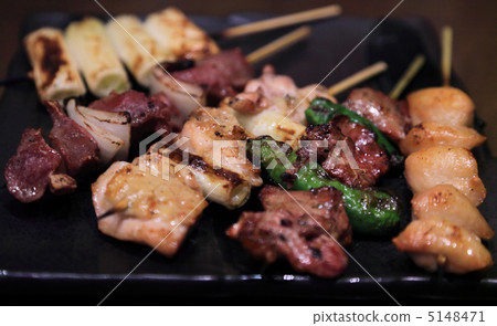 Assorted delicious yakitori 5148471