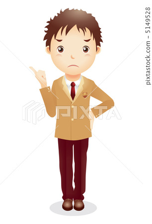 Male student illustration 5149528