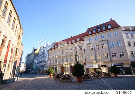 奧格斯堡街道在德國 奧格斯堡街道在德國 5149605