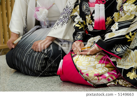 和服的新娘和新郎 5149663