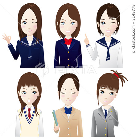 學校的女生 學校的女生 5149779