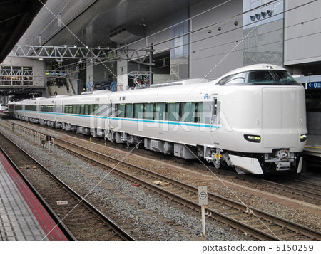 JR西日本287系列黑潮用於拆卸試運行 5150259