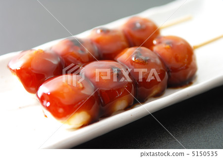 Delicious Mitarashi dumplings Delicious Mitarashi dumplings 5150535