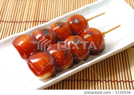 Delicious Mitarashi dumplings Delicious Mitarashi dumplings 5150536