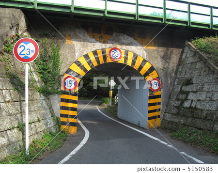 穿過賽道的狹窄隧道 5150583