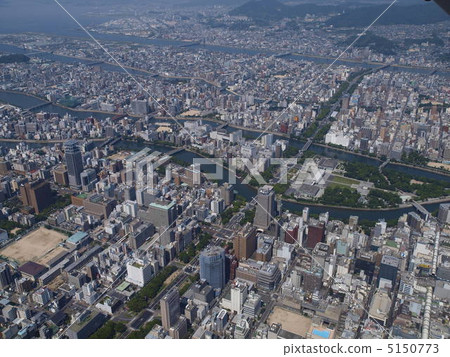Hiroshima city center town Hiroshima city center town 5150773