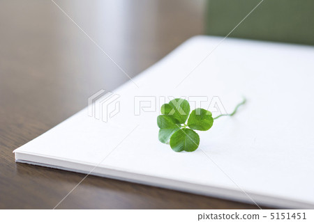 Four leaf clover and a letter 5151451