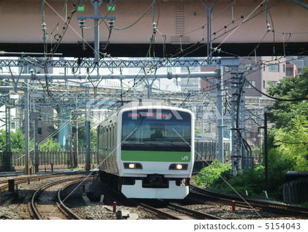 山手線E231內轉Hamamatsucho站 5154043