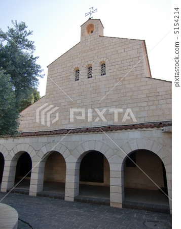 Bread and fish miracle church 5154214