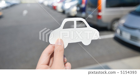 Car cut paper 5154393