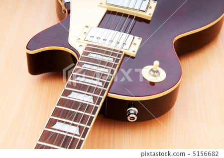 Musical concept with wooden guitar Musical concept with wooden guitar 5156682