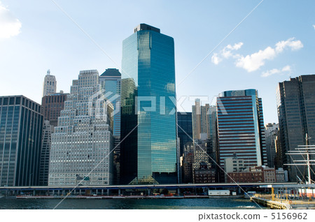 New York city - 4 Sep - panorama with skyscrapers 5156962