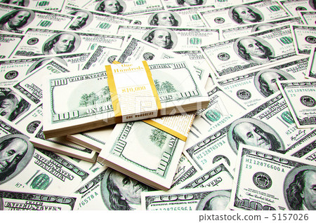 Background made of many dollars Background made of many dollars 5157026