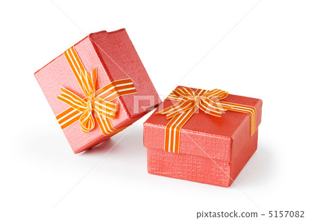 Gift boxes isolated on the white background Gift boxes isolated on the white background 5157082