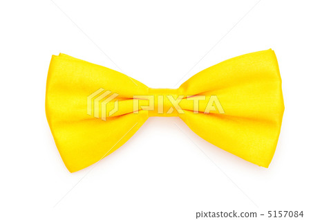 Red bow tie isolated on the white Red bow tie isolated on the white 5157084