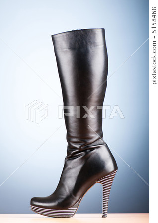 Fashion concept with woman top boots Fashion concept with woman top boots 5158468