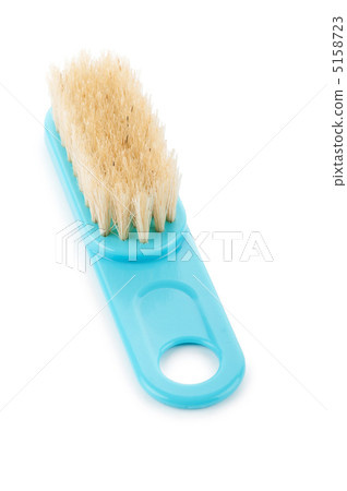 Cleaning brush isolated on the white background Cleaning brush isolated on the white background 5158723