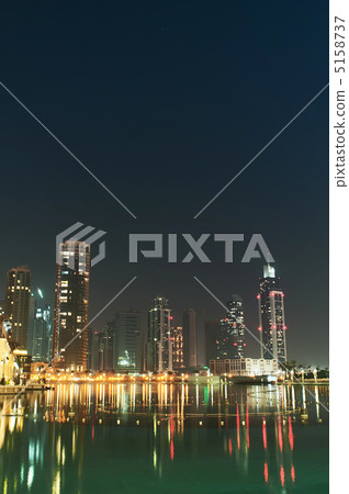 Down town of Dubai city Down town of Dubai city 5158737