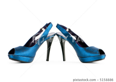Woman shoes isolated on the white background 5158886