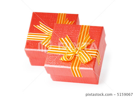 Gift boxes isolated on the white background Gift boxes isolated on the white background 5159067