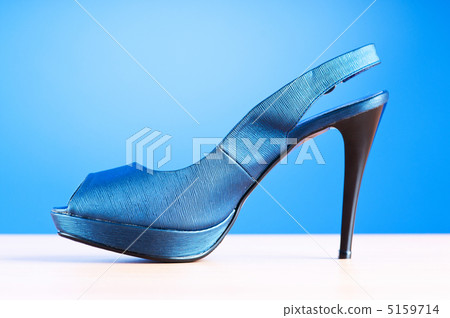 Woman shoes isolated on the white background Woman shoes isolated on the white background 5159714
