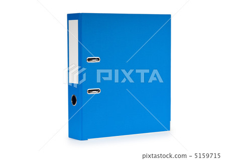 Office folders isolated on the white background Office folders isolated on the white background 5159715