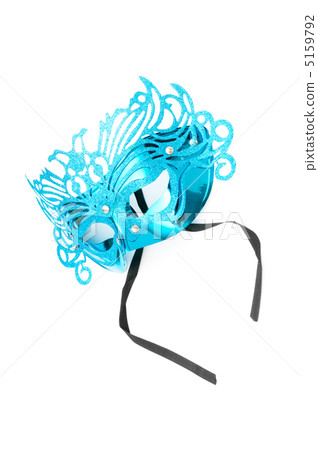 Ornate masks isolated on the white background 5159792