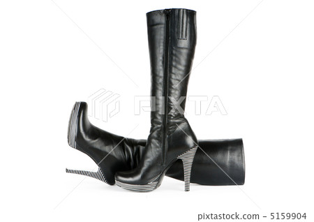 Fashion concept with woman top boots Fashion concept with woman top boots 5159904