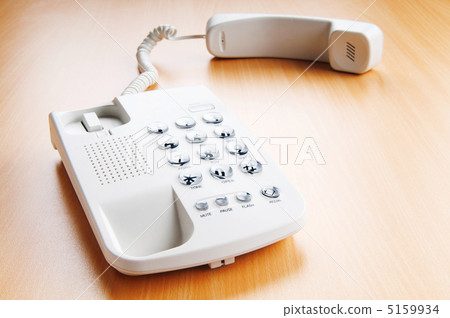 Office phone isolated on the white background 5159934