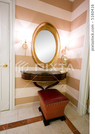 Interior of the modern bathroom 5160416