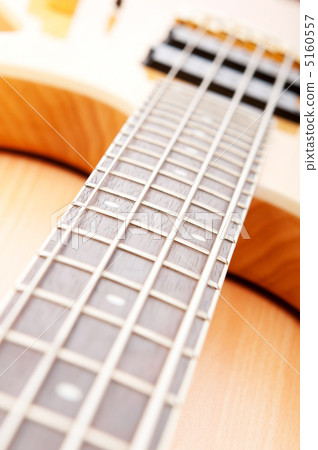 Musical concept with wooden guitar Musical concept with wooden guitar 5160557