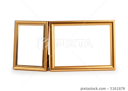 Picture frame isolated on the white background Picture frame isolated on the white background 5161876