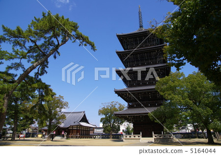 五層寶塔和釋迦堂(香川縣千歲市) 五層寶塔和釋迦堂(香川縣千歲市) 5164044