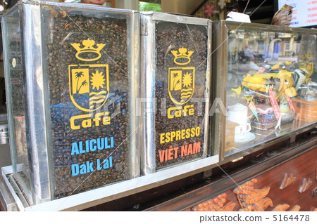 越南咖啡店在河內 5164478