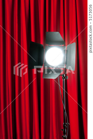 Curtains and projector lights wtih space for your text Curtains and projector lights wtih space for your text 5173056