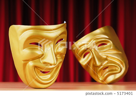 Masks with the theatre concept 5173401