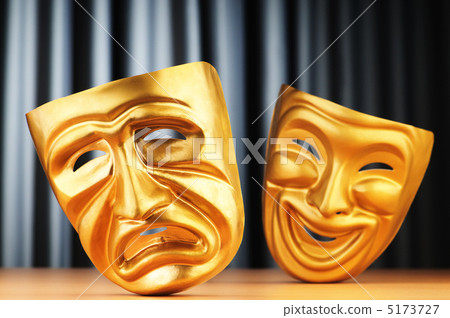 Masks with the theatre concept 5173727