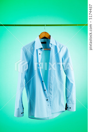 Shirt hanging on the hanger 5174487