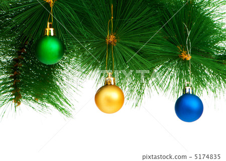 Christmas decoration isolated on the white background Christmas decoration isolated on the white background 5174835