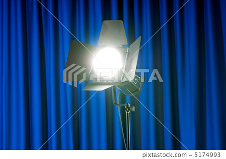 Curtains and projector lights wtih space for your text Curtains and projector lights wtih space for your text 5174993