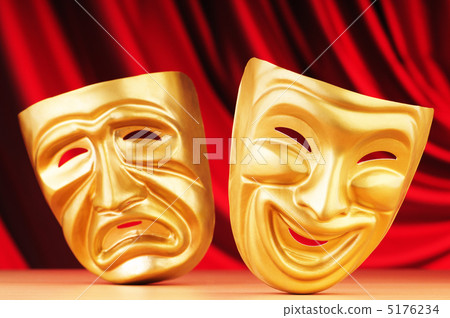 Masks with the theatre concept 5176234