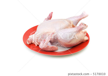 Whole chicken isolated on the white background 5178010