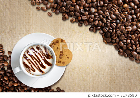 咖啡豆 咖啡杯 5178590