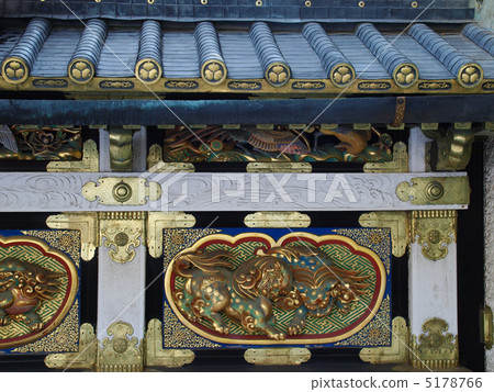 Nikko Yomei gate wall decoration Nikko Yomei gate wall decoration 5178766