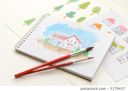 水彩的房子 5179437