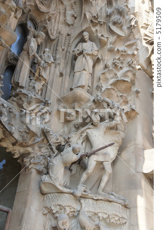Sagrada Familia's birth façade 5179509