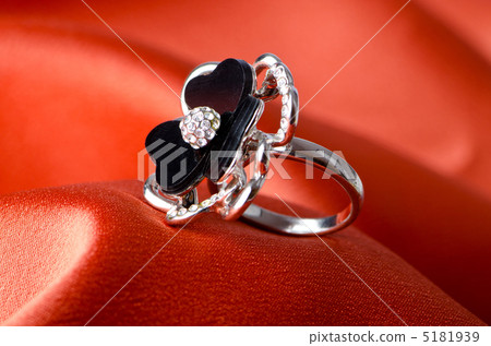 Fashion concept with ring on background 5181939